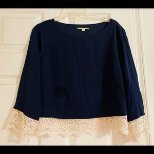 Brand: Gianni Binni Color: Navy blue Size: Medium